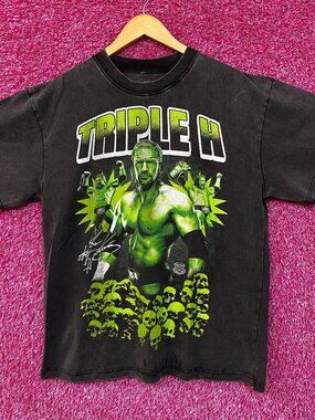 WWE Triple H King Of Kings Wrestling T-Shirt Medium